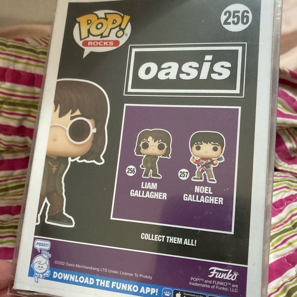 Funko Pop Rocks Liam Gallagher OASIS Band Figure 256 New in Box with Case! - Picture 5 of 5